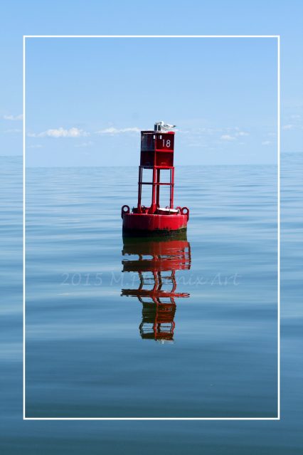 2015 Buoy Reflection, Lake Erie